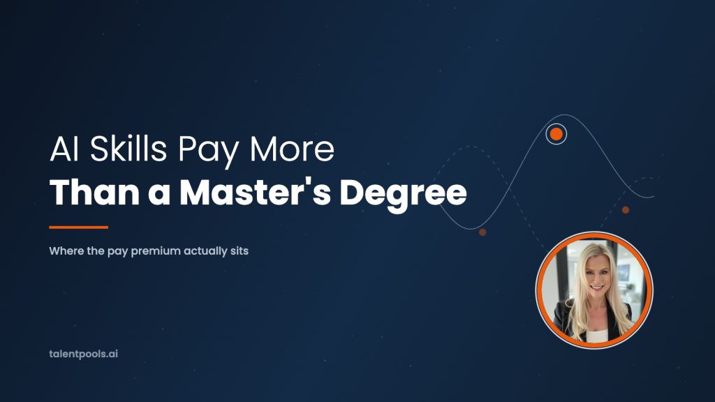 AI Skills Pay More Than a Master's Degree