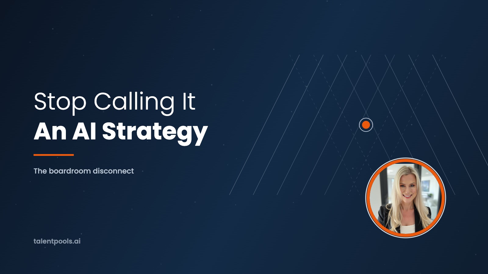 Stop Calling It An AI Strategy